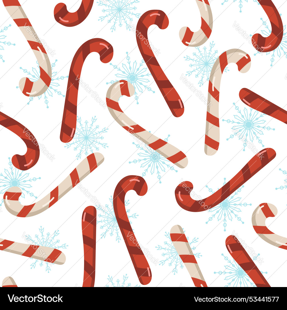 Seamless pattern with lollipops Vector Image