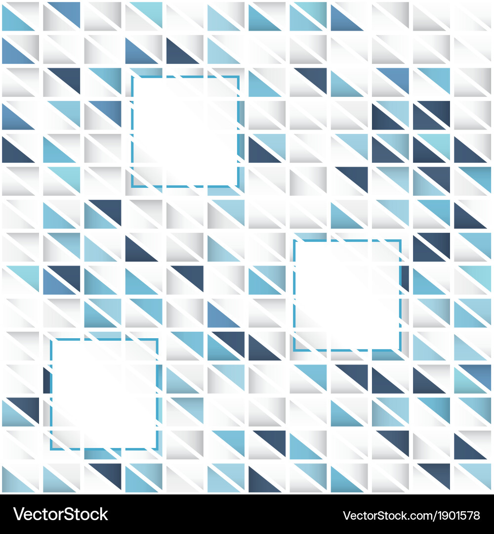 Abstract colorful triangular background vector image