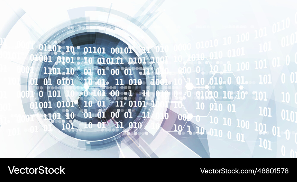 Abstract digital web site header banner background vector image