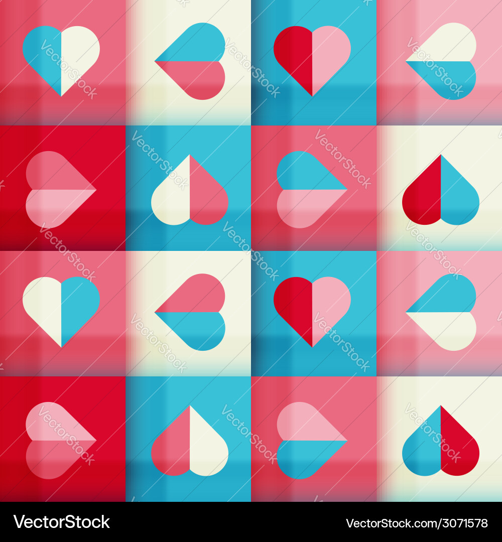 Abstract geometric pattern vector image