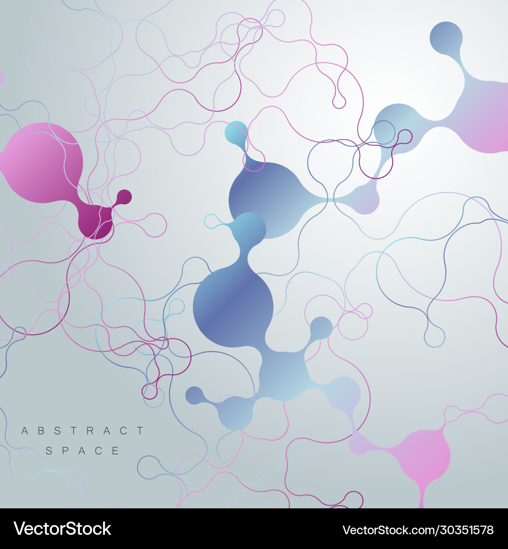 Abstract polygonal lines and dots background Abstract polygonal lines and dots background vector image