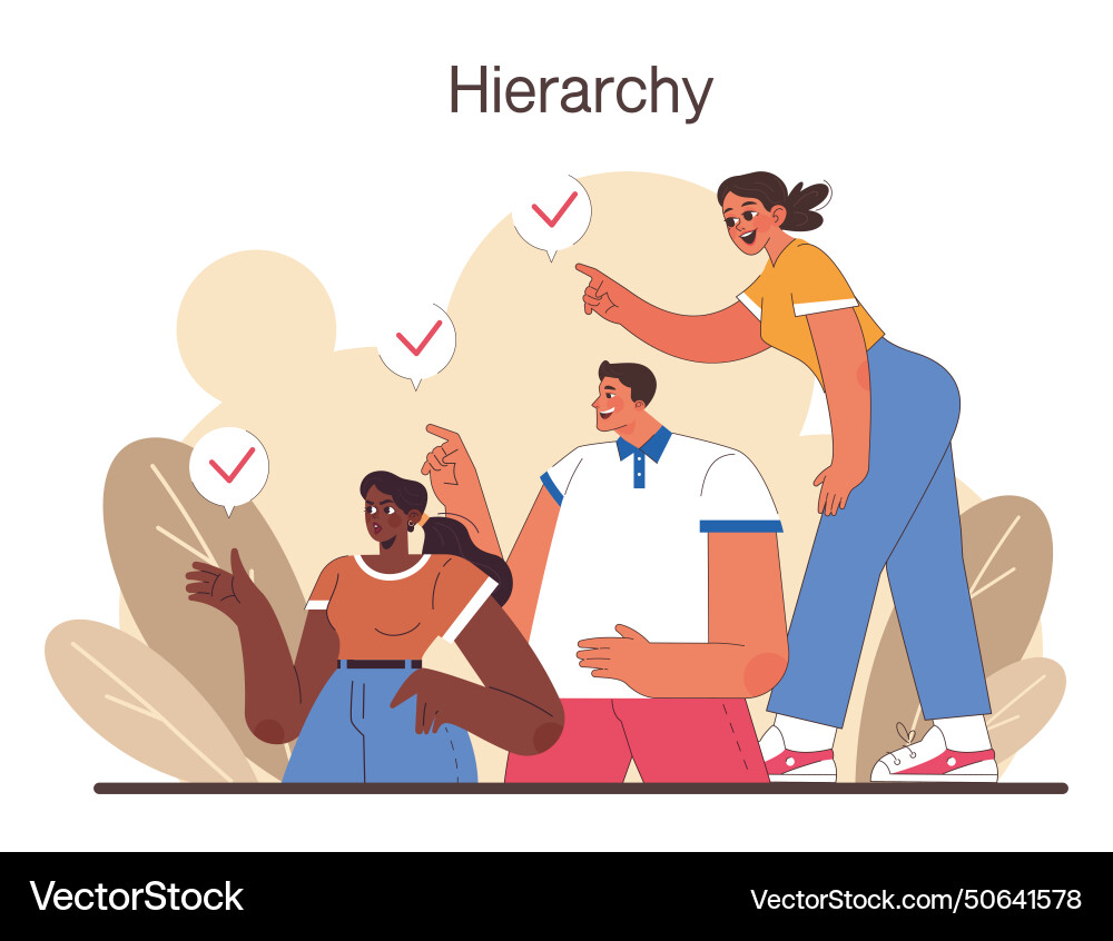 Delegation task assignment and control leader Delegation task assignment and control leader vector image