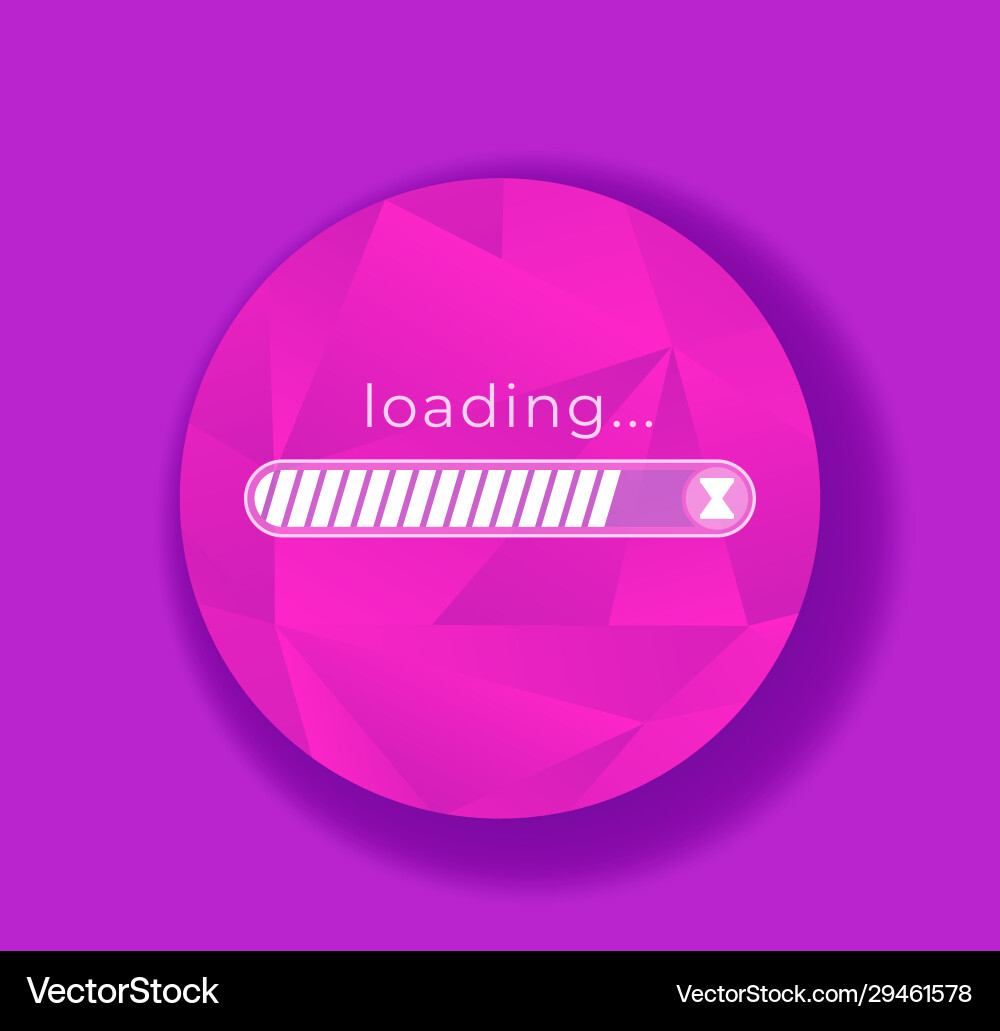 Loading bar design Vector Image
