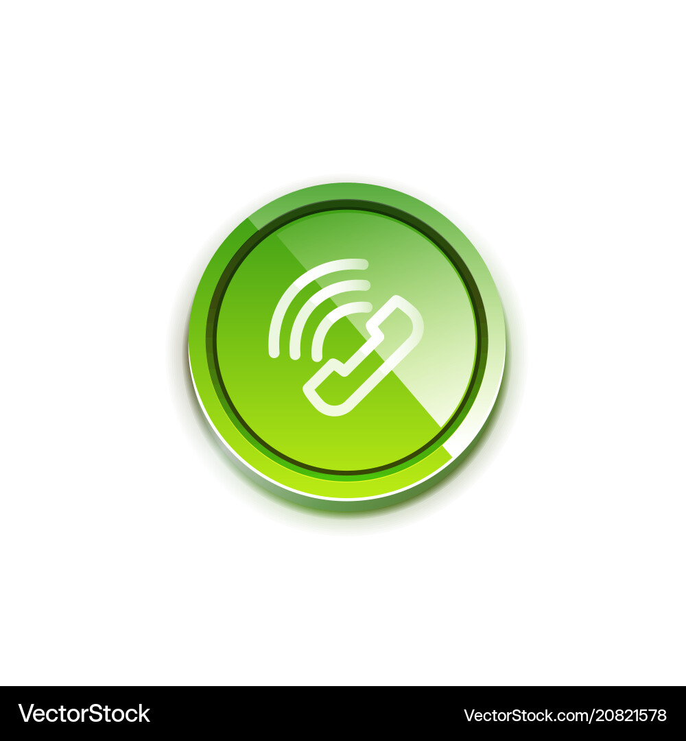 Phone support web button Phone support web button vector image