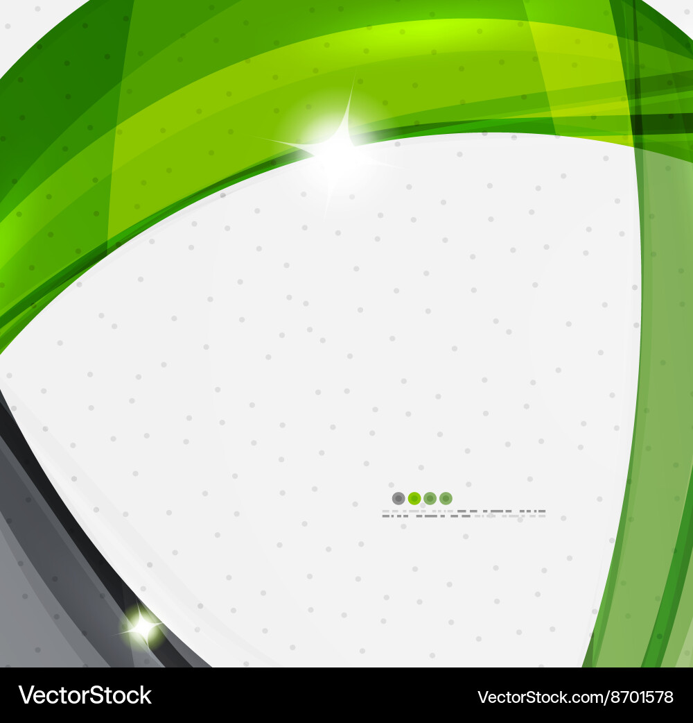 Smooth wave line abstract background Vector Image