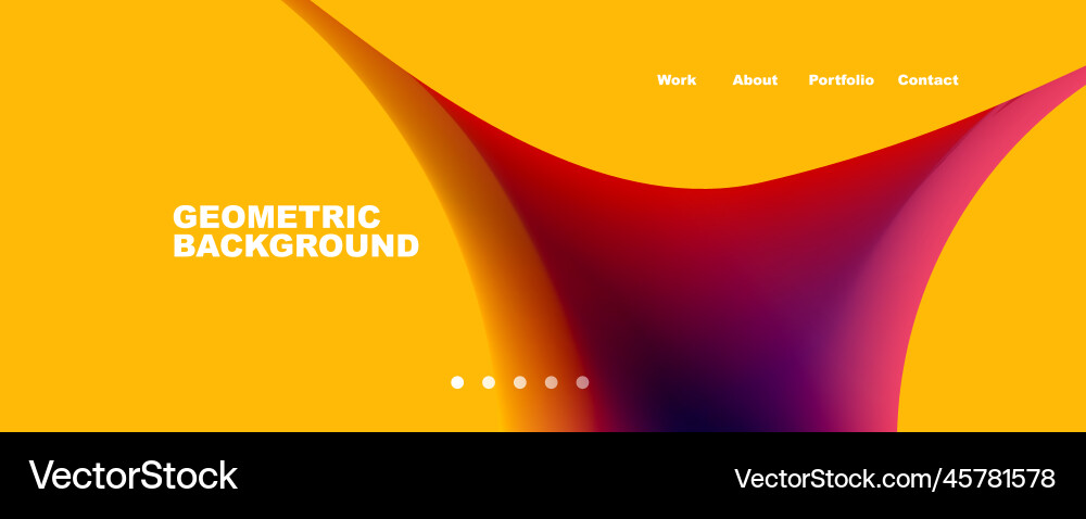Trendy simple circle gradient abstract background Vector Image