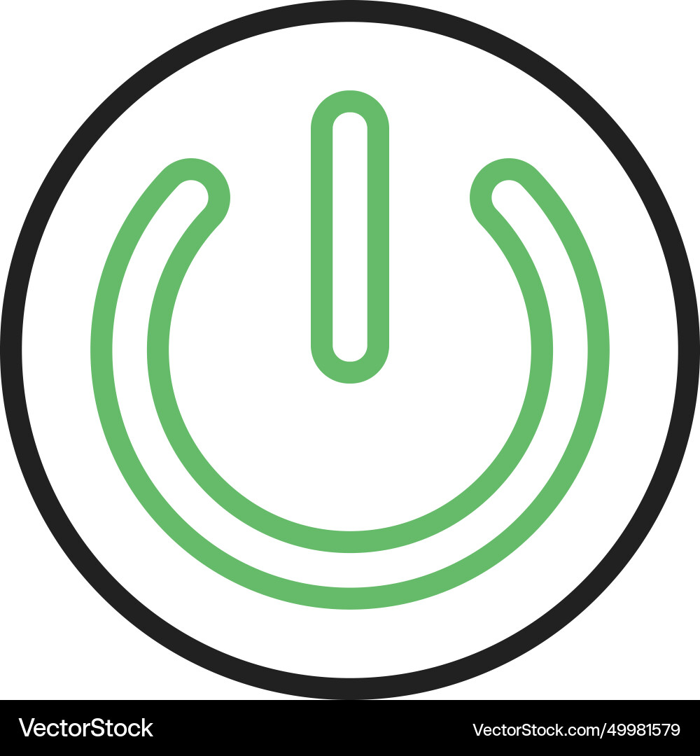 Power button icon image vector image