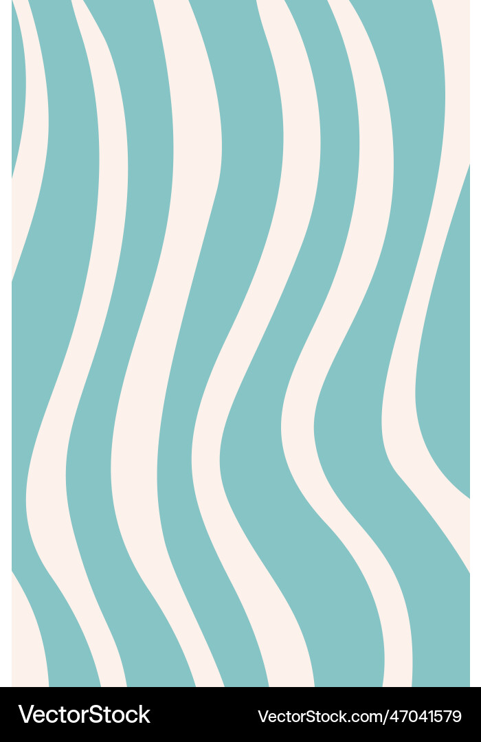 Waves rectangle pattern vector image