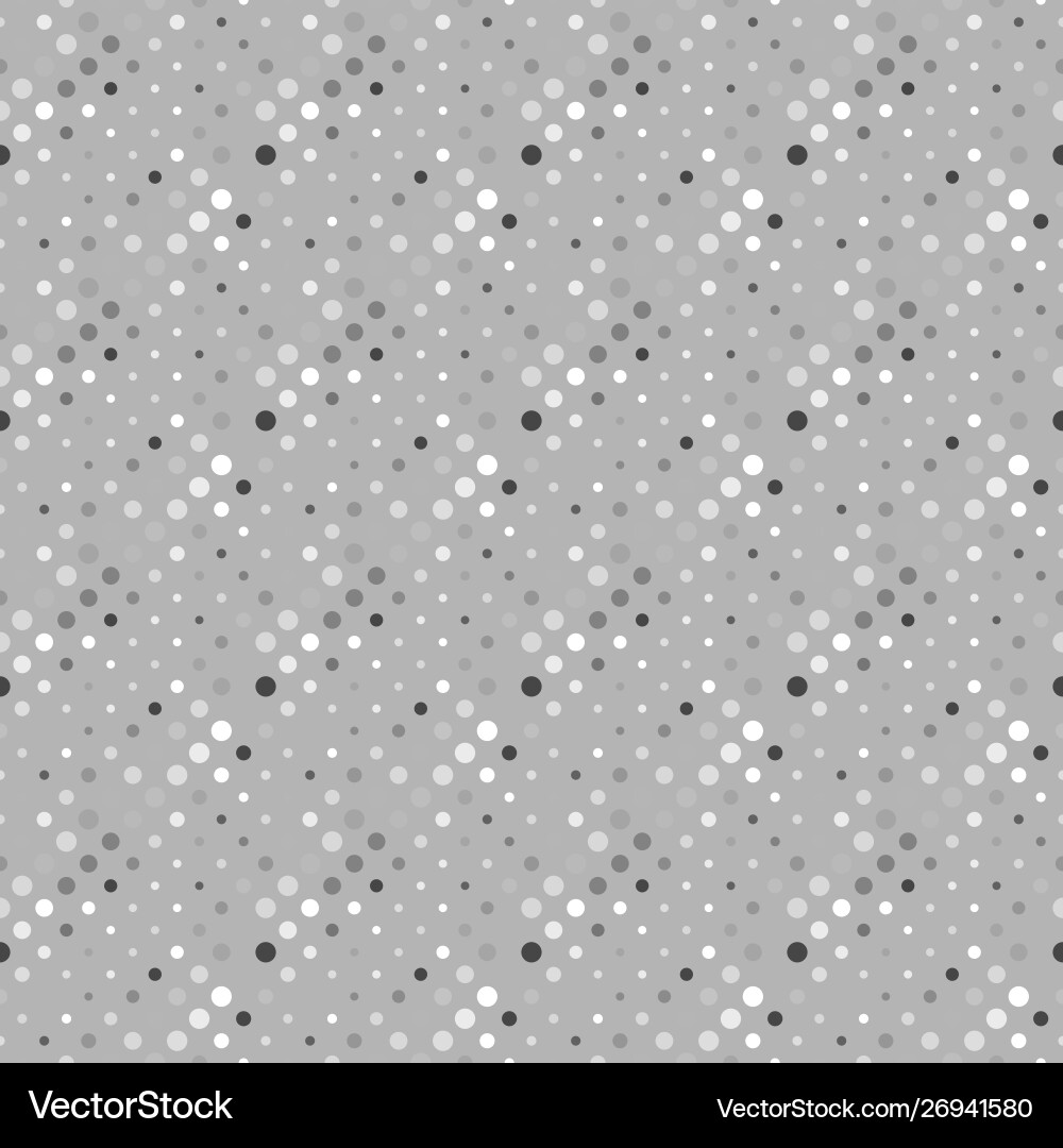 Abstract circle pattern background - gray design vector image