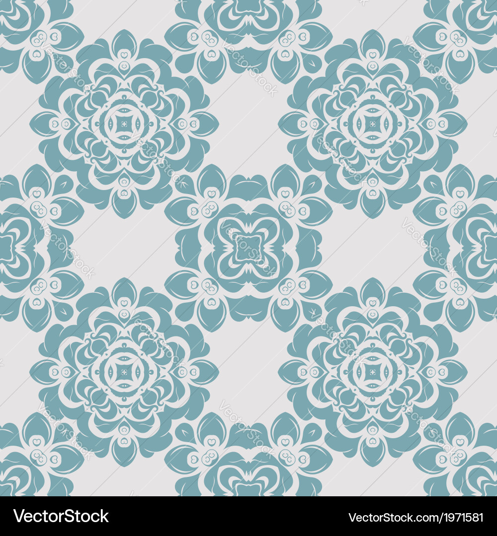 Elegant Damask Pattern vector image