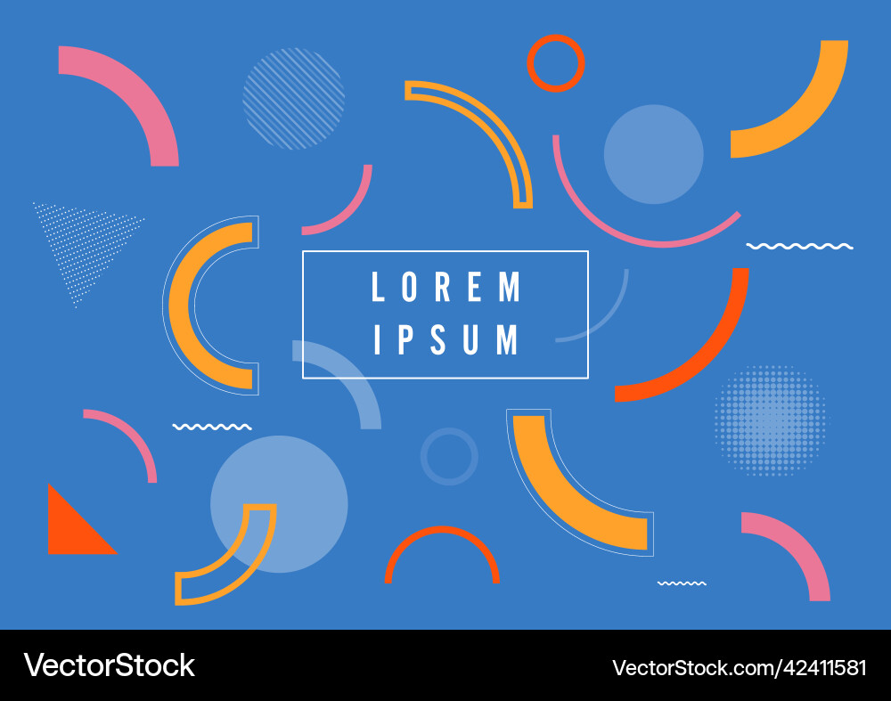 Geometric shape compositions background dynamic Geometric shape compositions background dynamic vector image