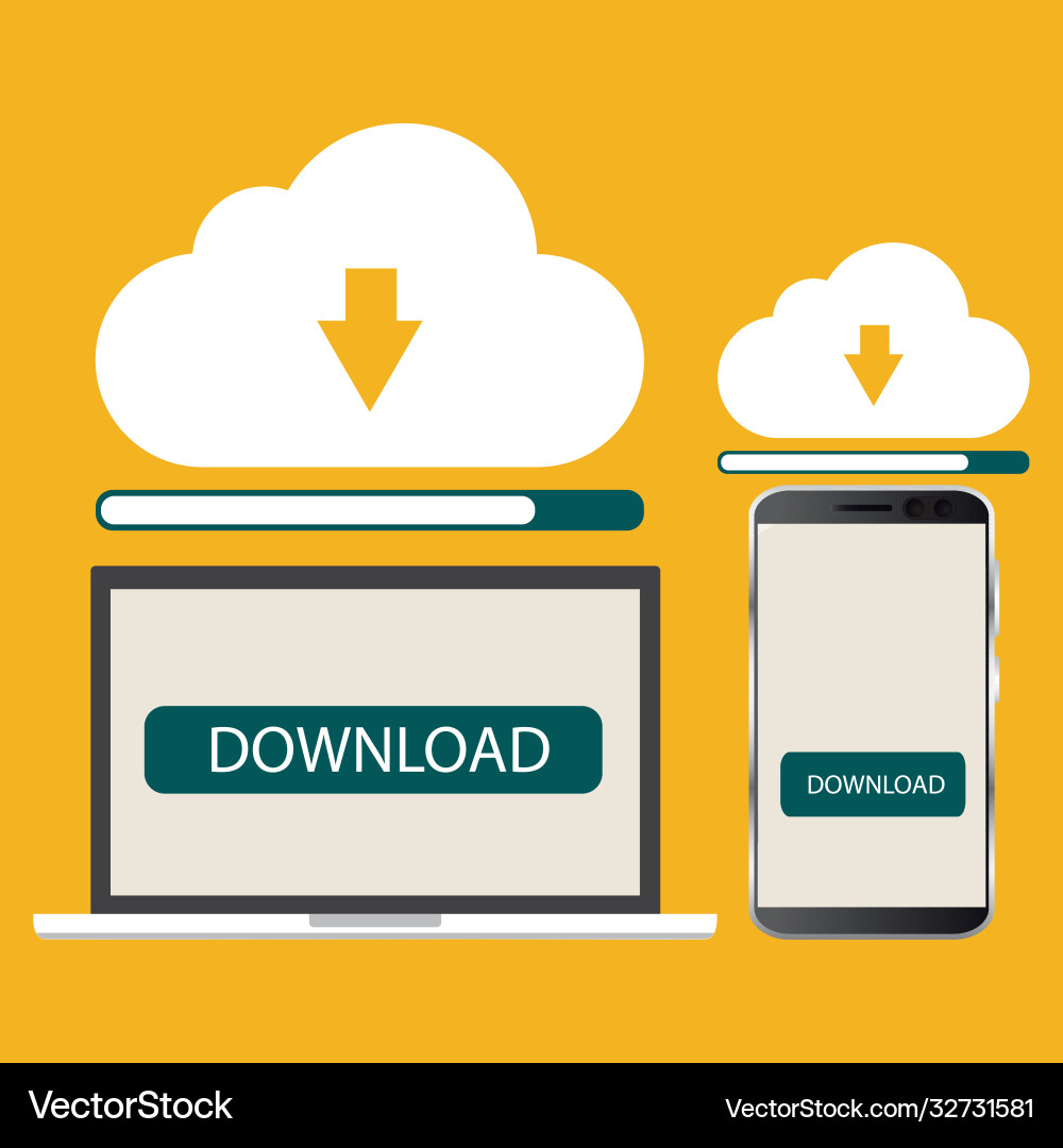 Network configuration cloud computing technology Network configuration cloud computing technology Vector Image