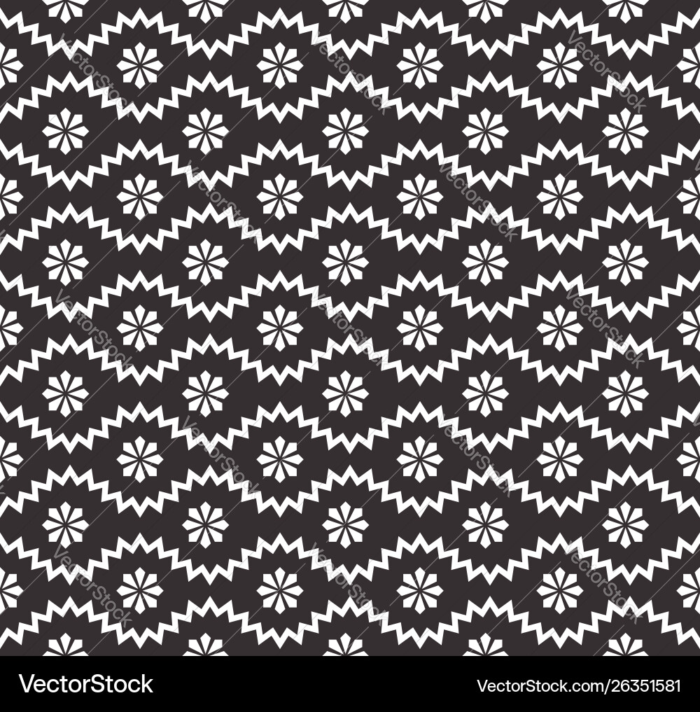 Seamless pattern with geometric zigzag and small Seamless pattern with geometric zigzag and small vector image