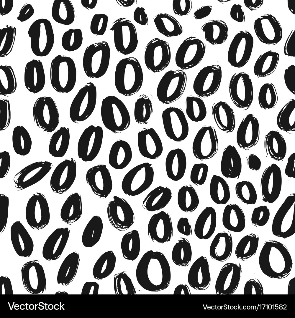 Ink abstract seamless pattern background vector image