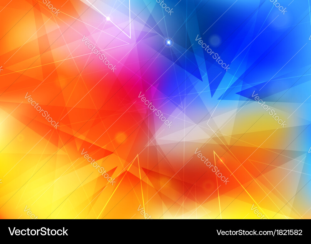 Mobile bokeh layout - abstract template Vector Image