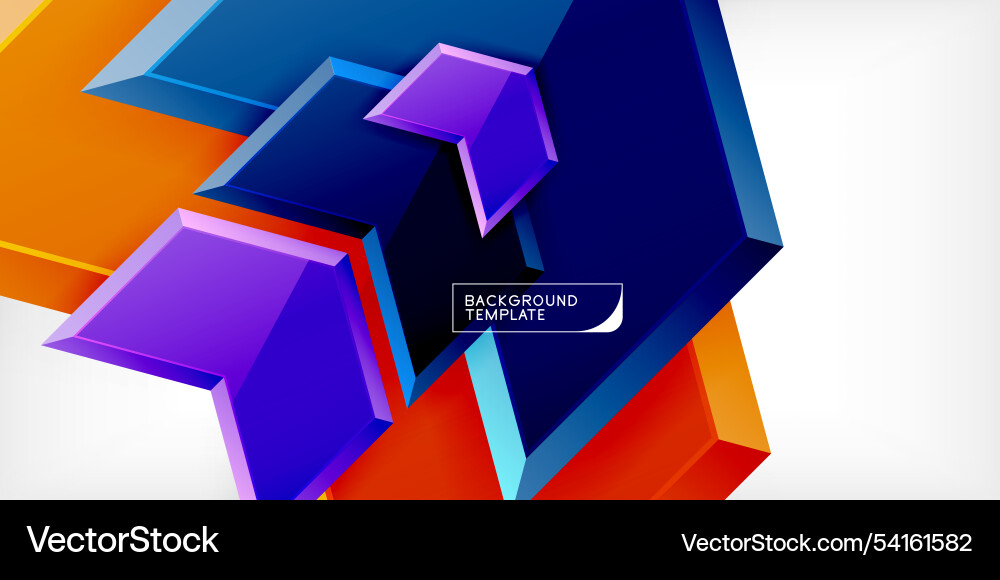 Technology dynamic arrow geometric background Technology dynamic arrow geometric background Vector Image