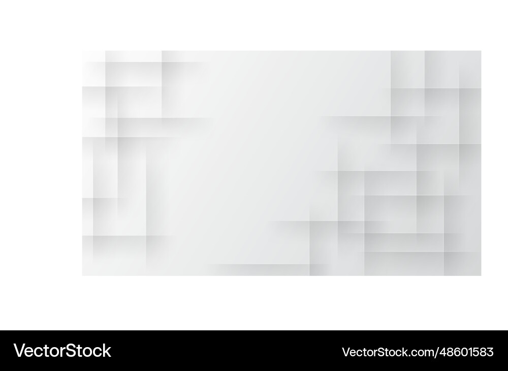Abstract white background with overlapping lines Vector Image
