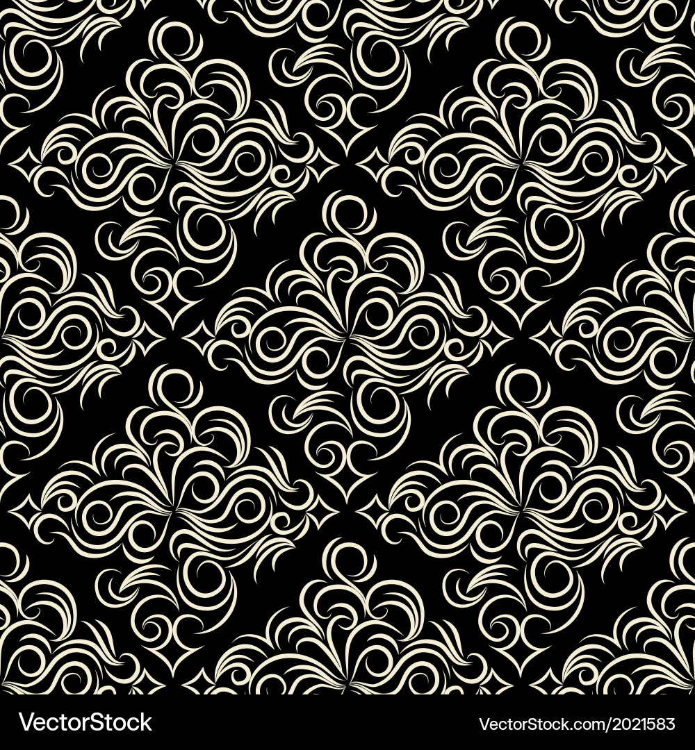 Damask pattern Vector Image