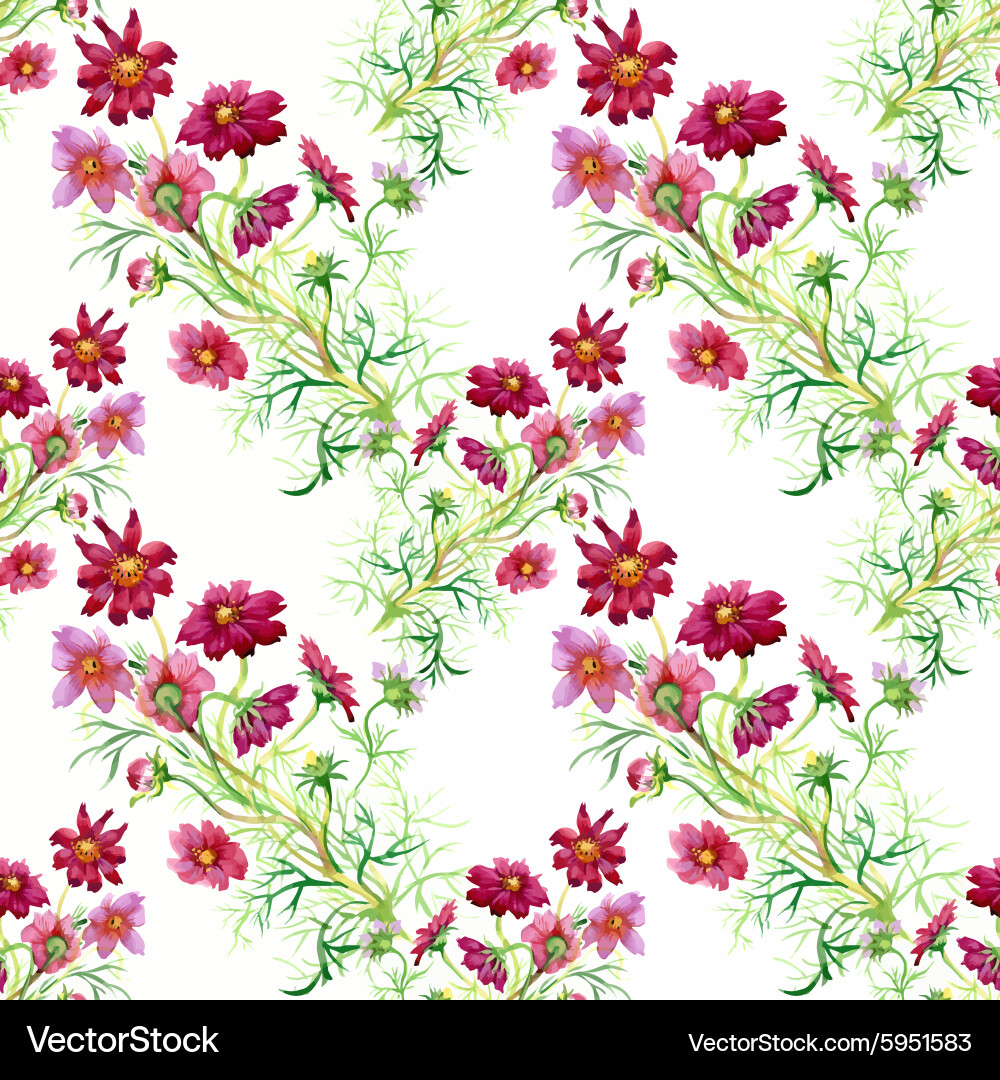 Floral and decorative background design Vector Image