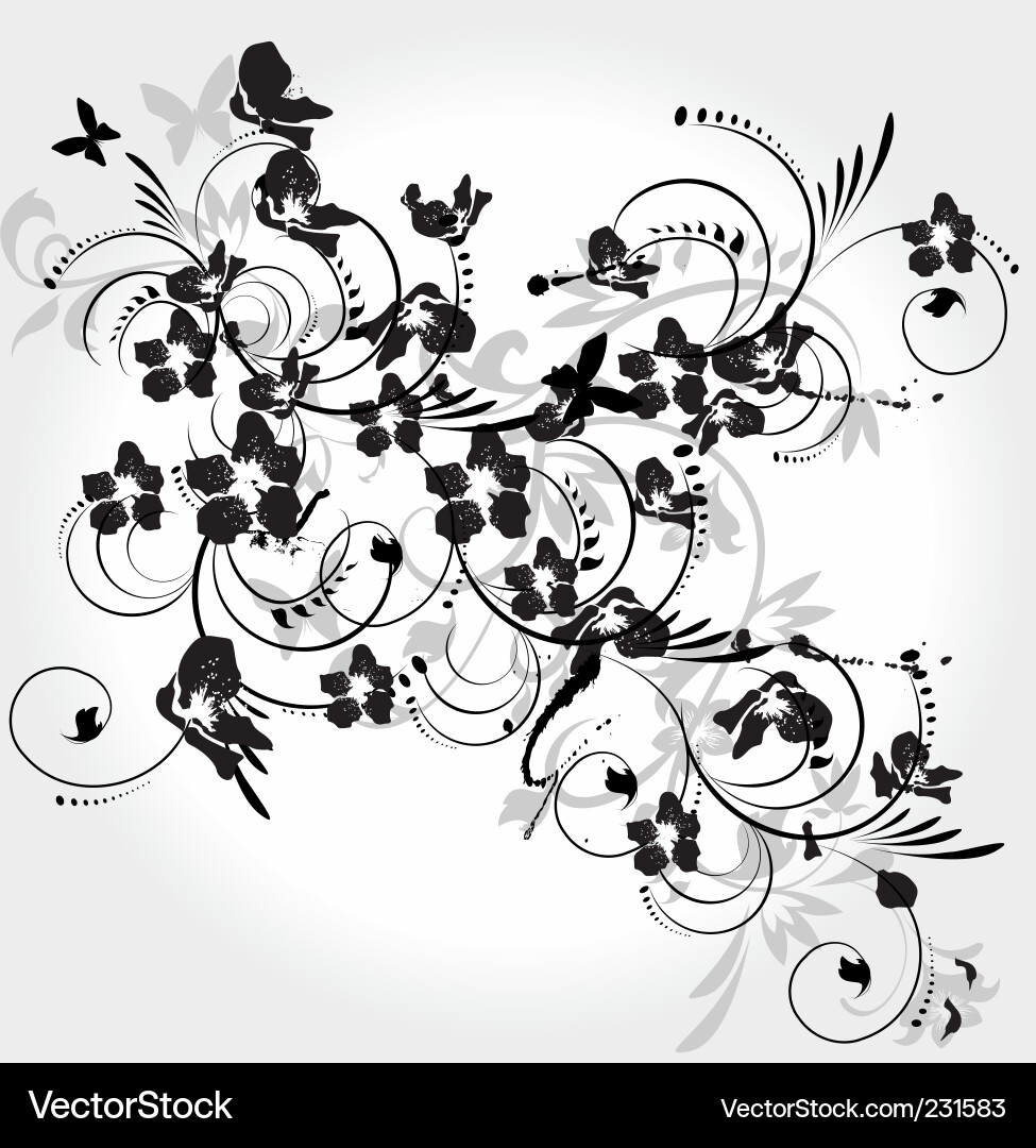 Grunge nature Vector Image
