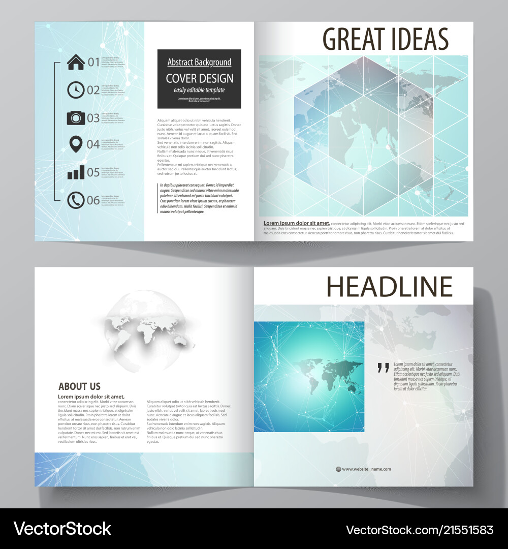 The editable layout The editable layout vector image