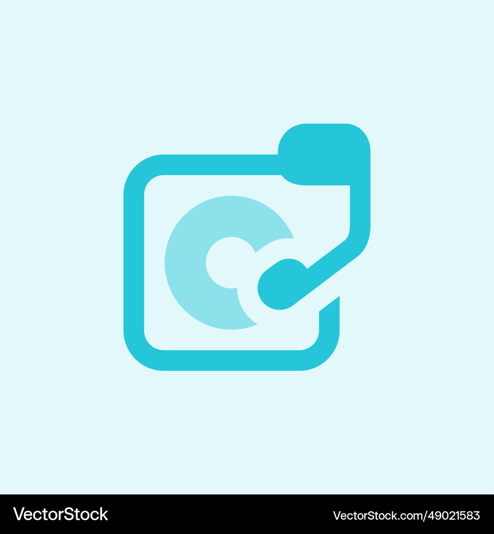 Turntable the circular rotating platform vector image