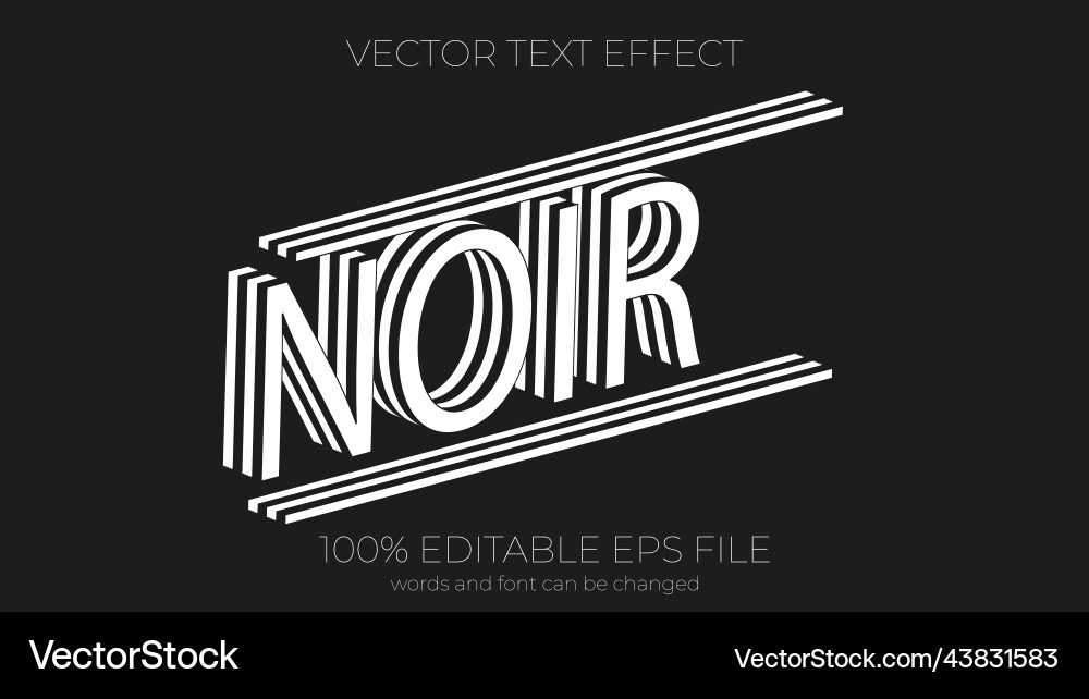 Yeah editable text effect style eps Yeah editable text effect style eps vector image