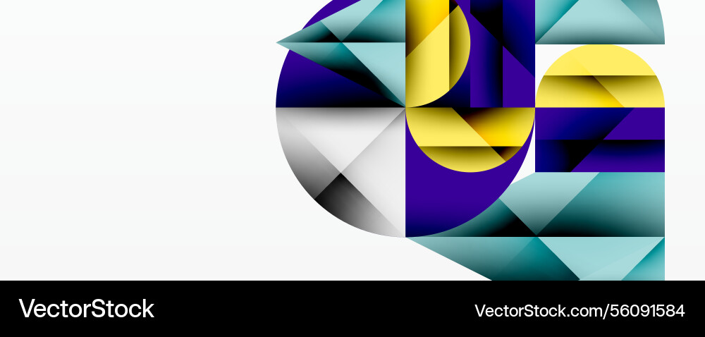Abstract geometric design with intersecting Abstract geometric design with intersecting vector image