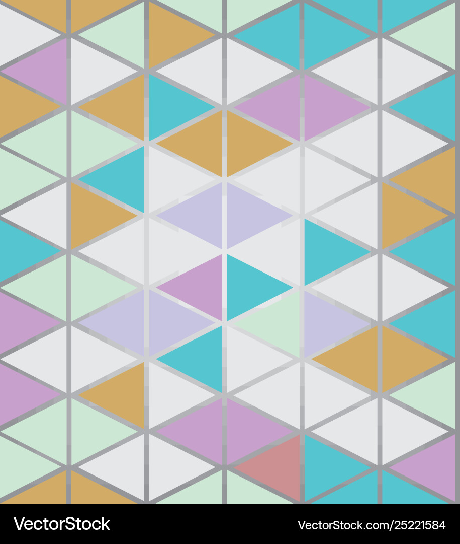 Bright pattern triangles Vector Image