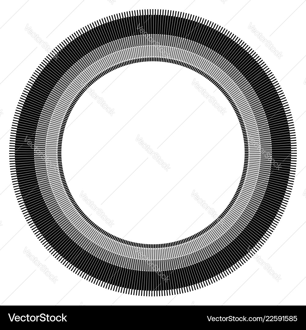 Abstract circle element with geometric lines Abstract circle element with geometric lines vector image