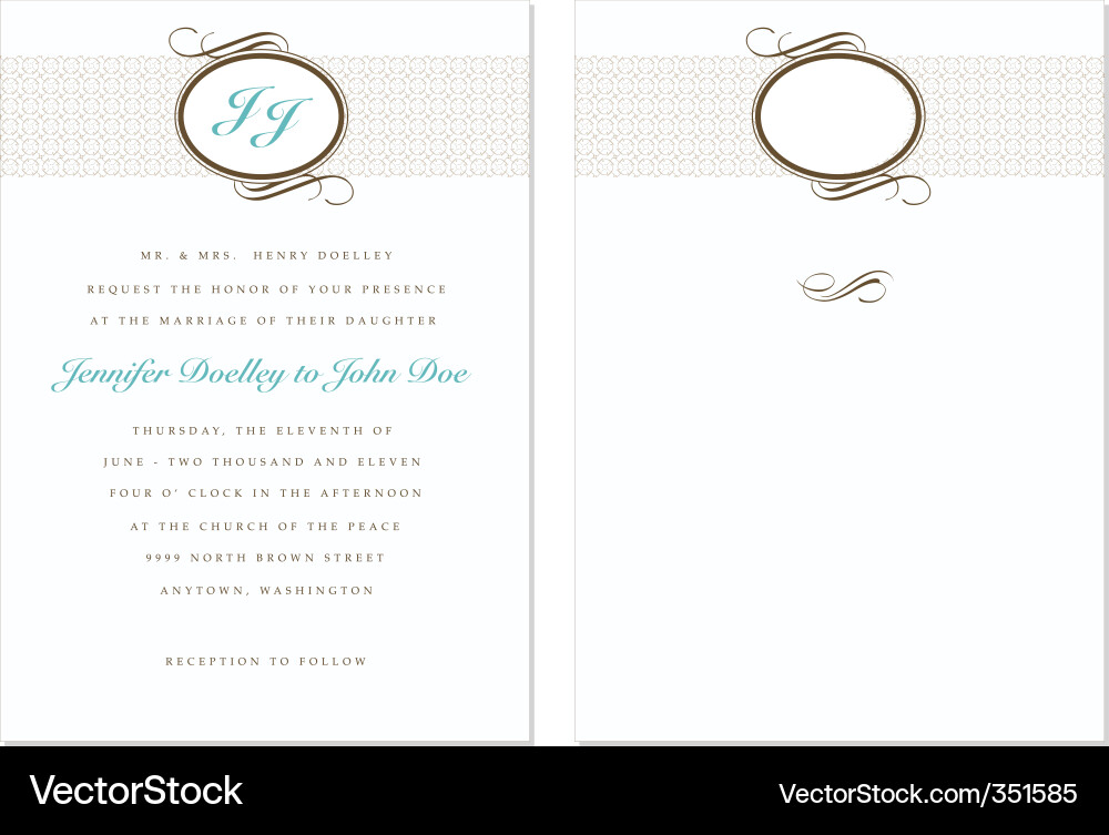 Elegant Swirl Frame Set Vector Image