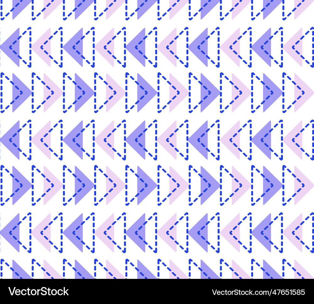 Pattern of arrows in the form triangles shape Pattern of arrows in the form triangles shape vector image