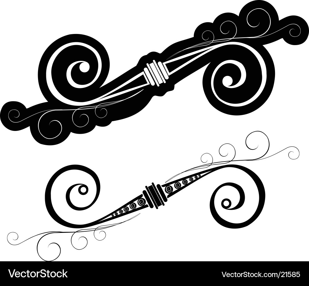Simple pattern vector image