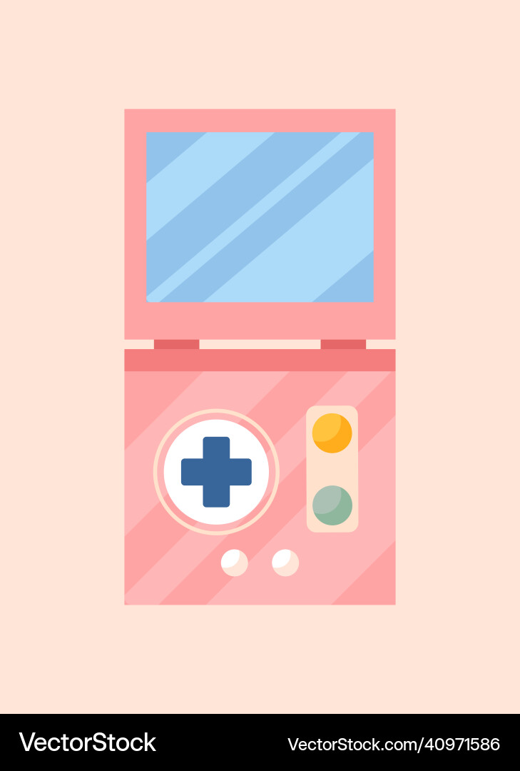 Retro game concept Retro game concept vector image