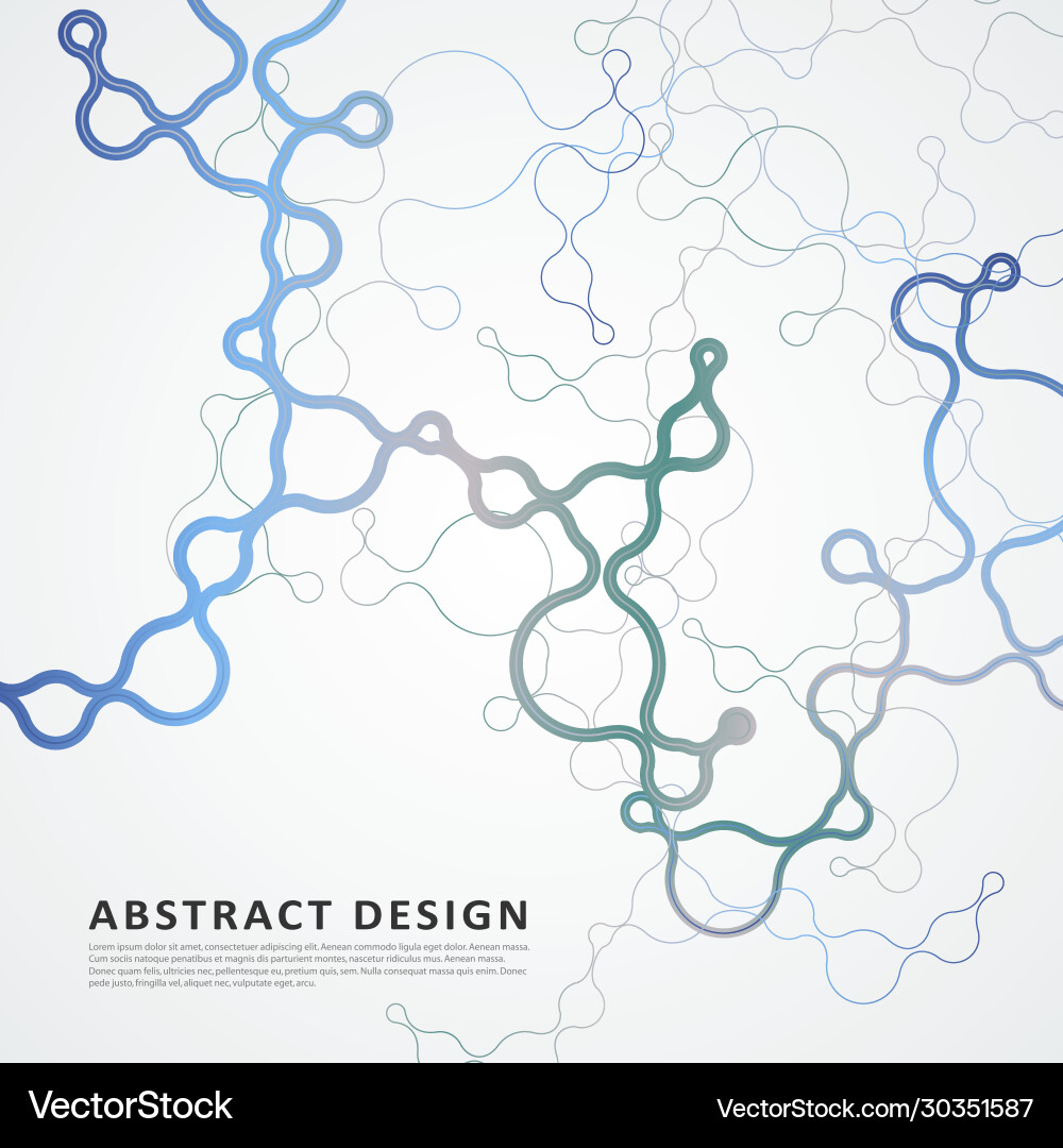 Abstract connecting dots and lines network Abstract connecting dots and lines network vector image