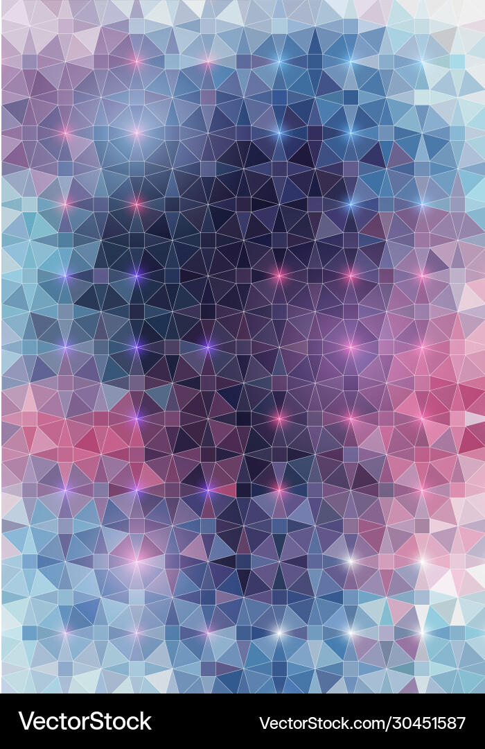 Abstract geometric triangle style background Abstract geometric triangle style background vector image