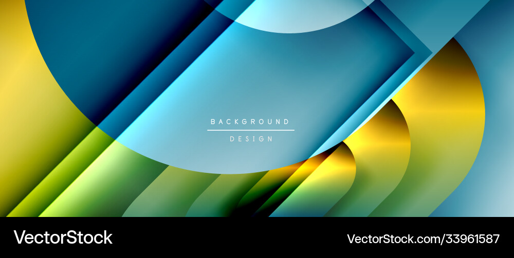 Geometric abstract background with lines Vector Image