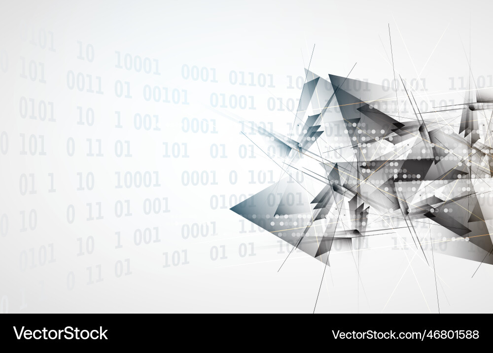 Abstract digital web site header banner background Vector Image
