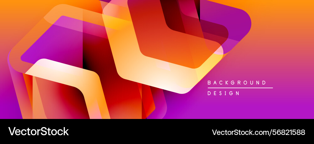 Abstract vibrant layers create dynamic gradient Abstract vibrant layers create dynamic gradient vector image