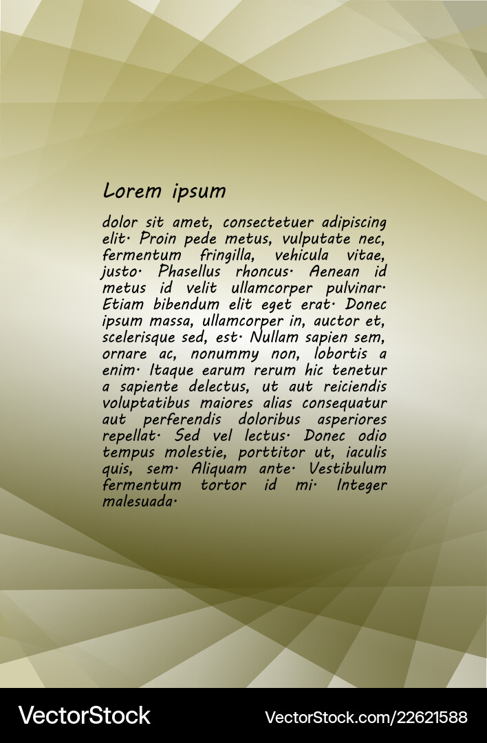 Minimalist leaflet background design composed Minimalist leaflet background design composed vector image