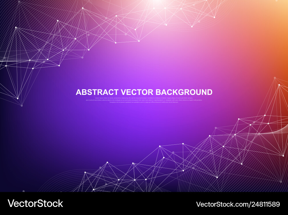 Abstract plexus background with connected lines Abstract plexus background with connected lines vector image