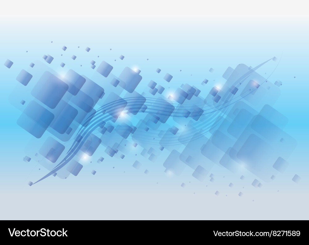 Abstract rectangles background vector image