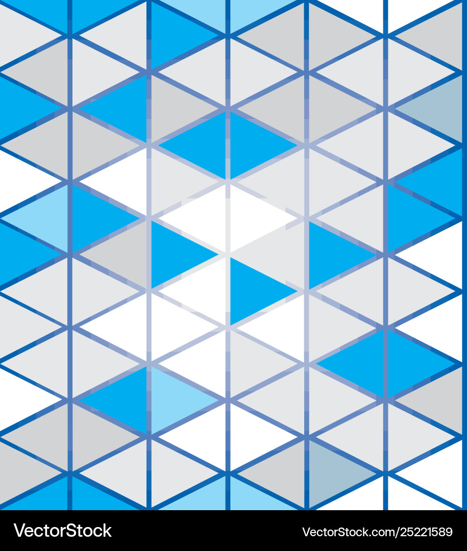 Bright pattern triangles Vector Image