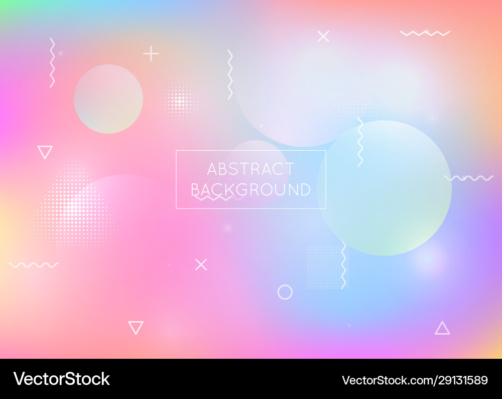 Liquid shapes background with dynamic fluid Vector Image