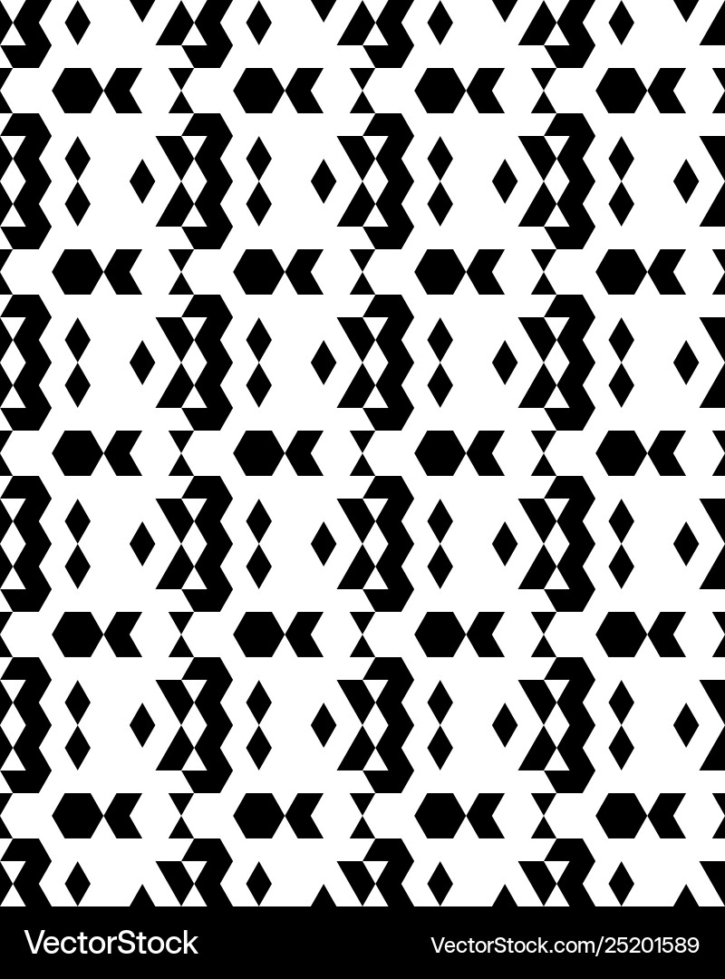 Nahtlose monochrome geometrische Muster Nahtlose monochrome geometrische Muster vektorbild