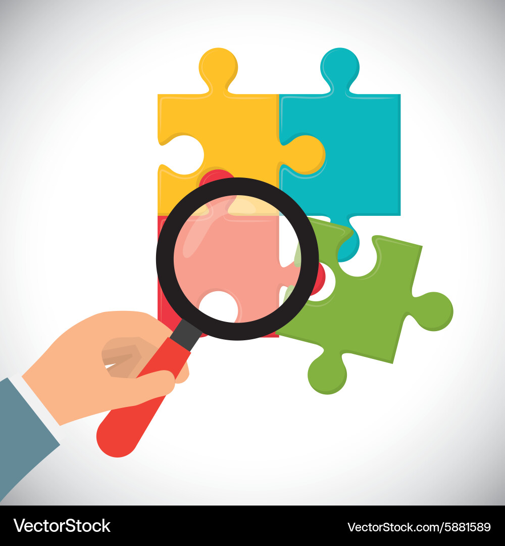 Problem Solving Concepts vector image