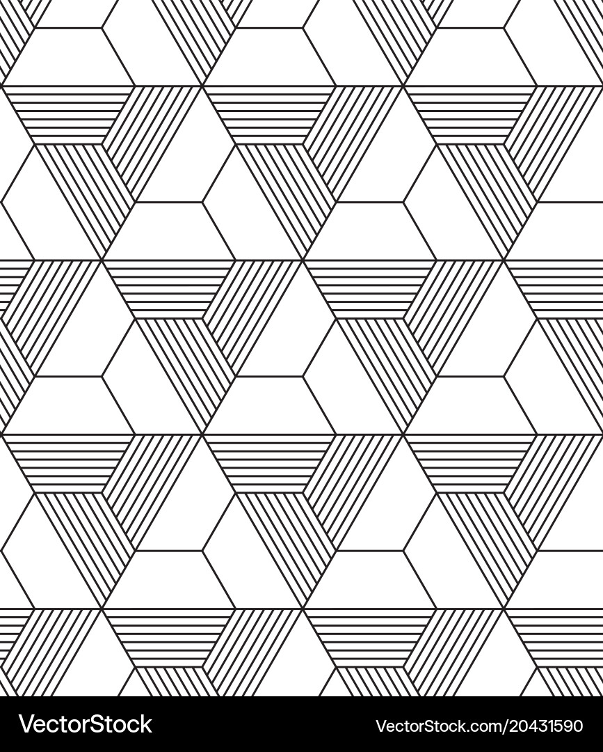 Abstract repeating classical background vector image