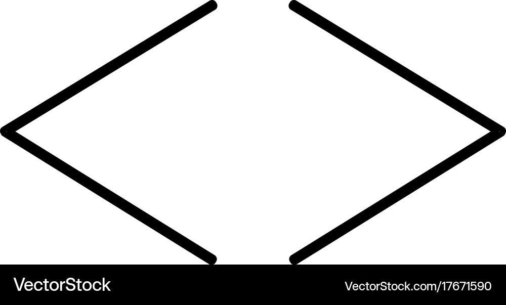 Code icon vector image