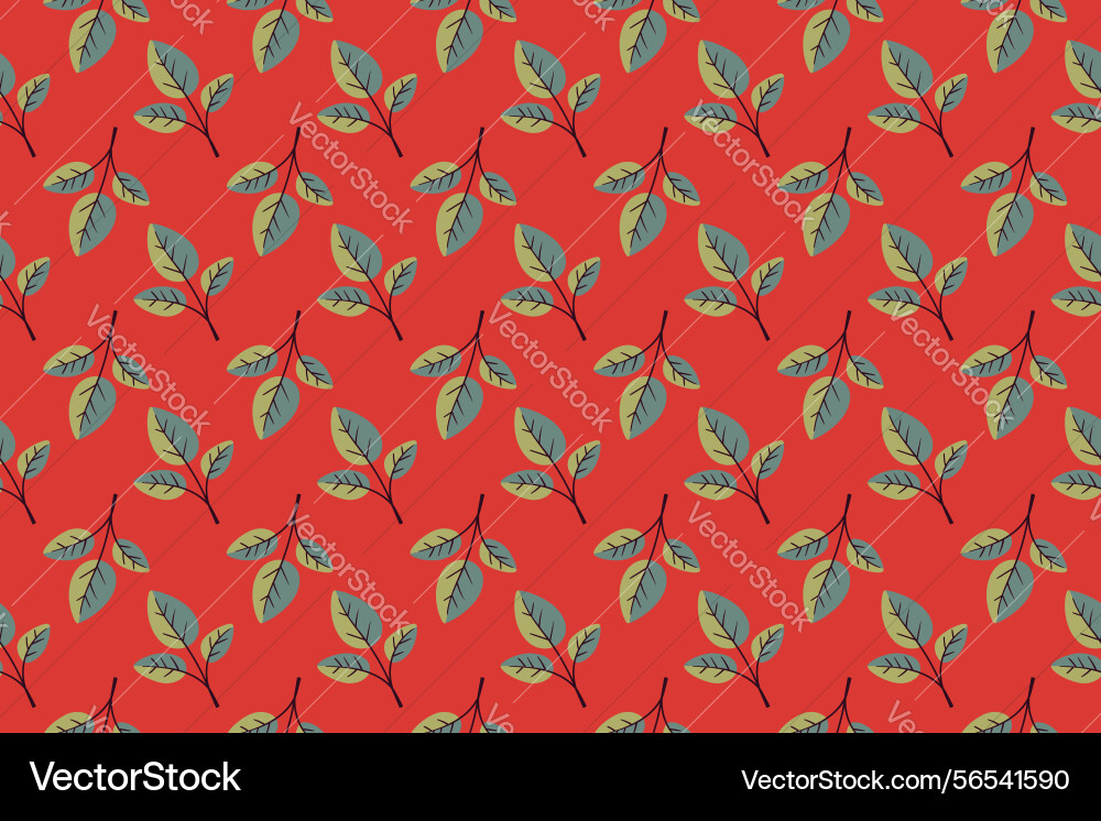 Vibrant red background adorned with a repeating Vibrant red background adorned with a repeating vector image