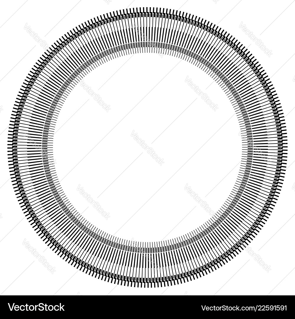 Abstract circle element with geometric lines Abstract circle element with geometric lines Vector Image